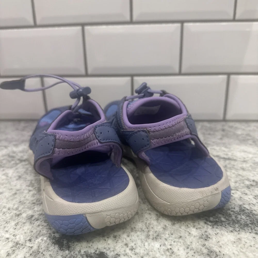 North Face Hedgehog Sandal II - Youth 3 Purple Closed Toe Waterproof Hiking Camp